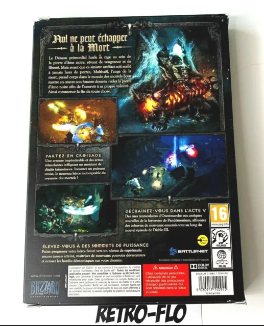 Diablo III 3 - Extension Reaper Of Souls - Jeu PC - NEUF En Boite 3