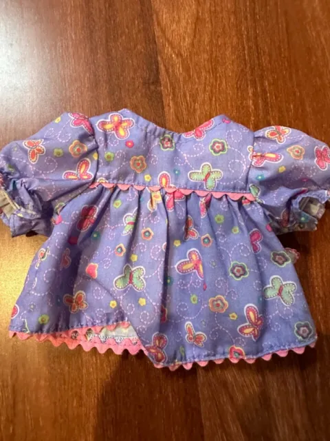 BABY ALIVE clothes Butterfly dress top, clean condition, genuine brand