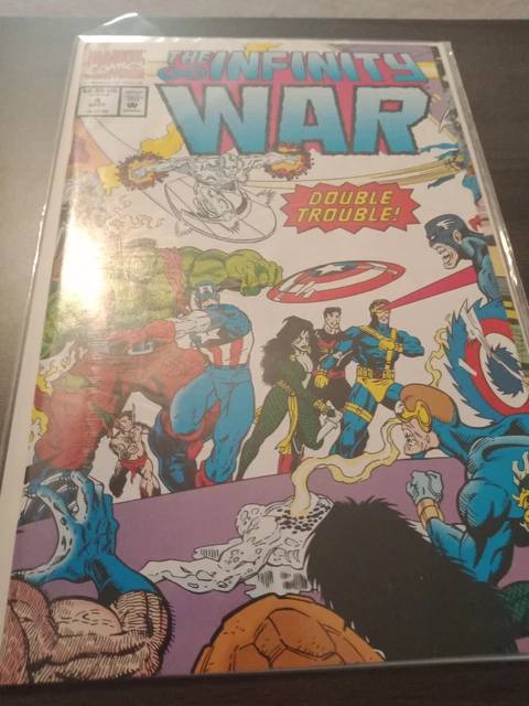 The Infinity War #4 (Sep 1992, Marvel) comic book