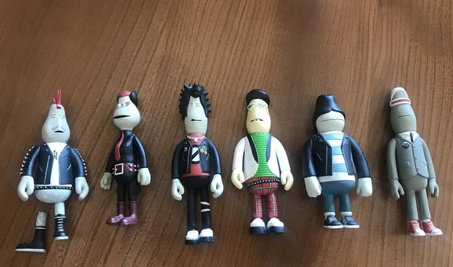PUNK IS NOT Dead Amos James Jarvis Figures Box Set In-crowd