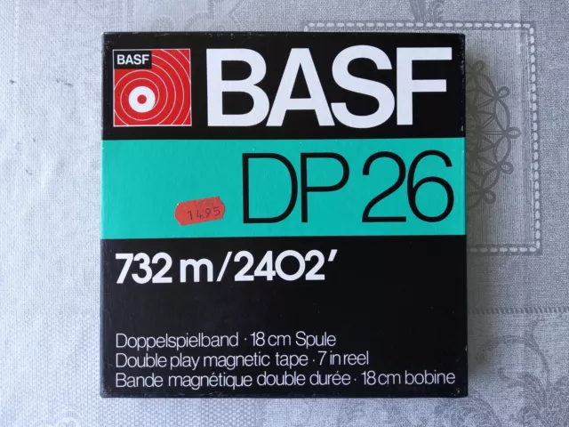 Tonband BASF DP26 732 m/2402' 18cm-Spule