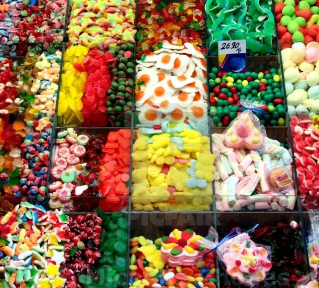 Ultimate Pick N Mix Sweets Bags Flavours Wholesale Gift Retro 1Kg 2Kg 200G 400G