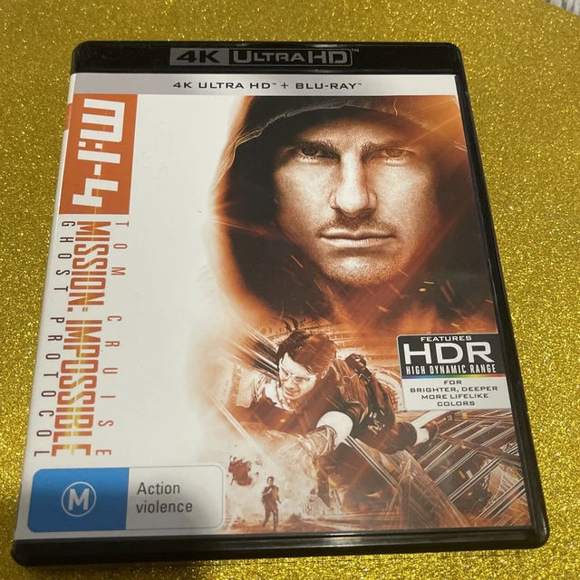 MISSION IMPOSSIBLE GHOST Protocol Movie Collection 4K Ultra HD Blu Ray ...