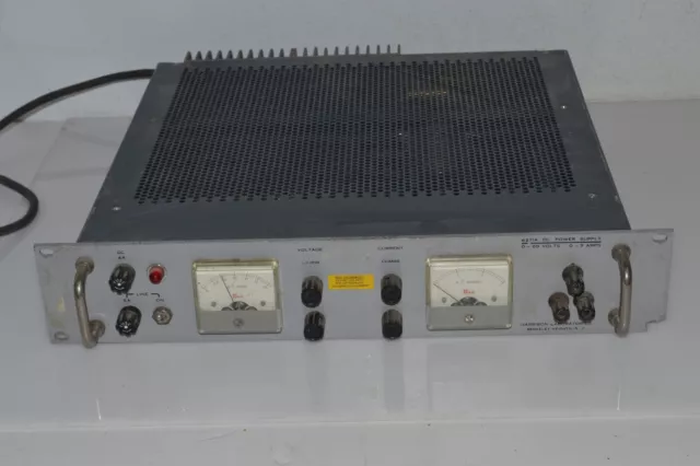 Harrison Laboratories 6271A Dc Power Supply 0-60V 0-3A (Jlu59)