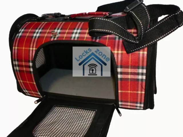 Pet Carrier Dog Cat Puppy Travel Bag Cage Crate Foldable Leisure kennel Tote UK