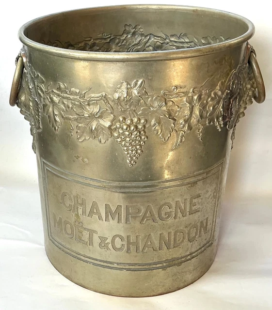 Seau à Champagne Vintage Moët & Chandon - Acrylique Transparent - Années 80/90