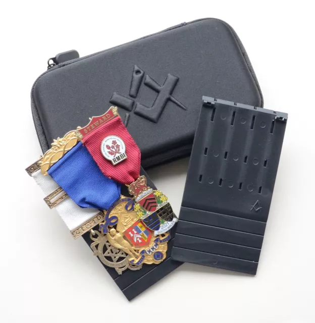 Masonic Jewel Holder with Masonic Zip Case by 94nine