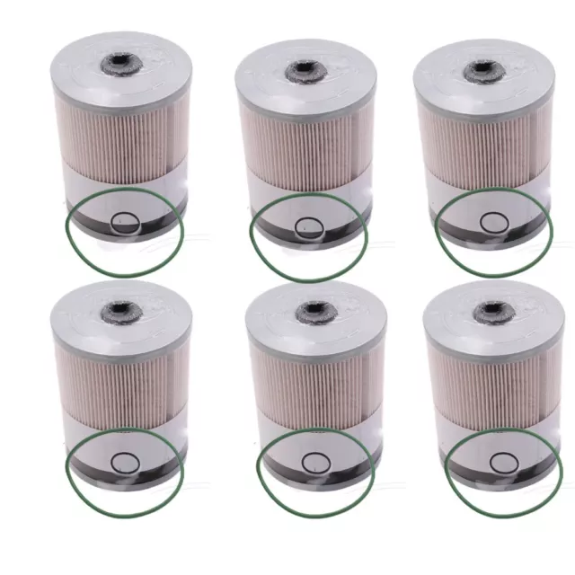 6PCS FUEL FILTER with Water Separator for Detroit Diesel DDE