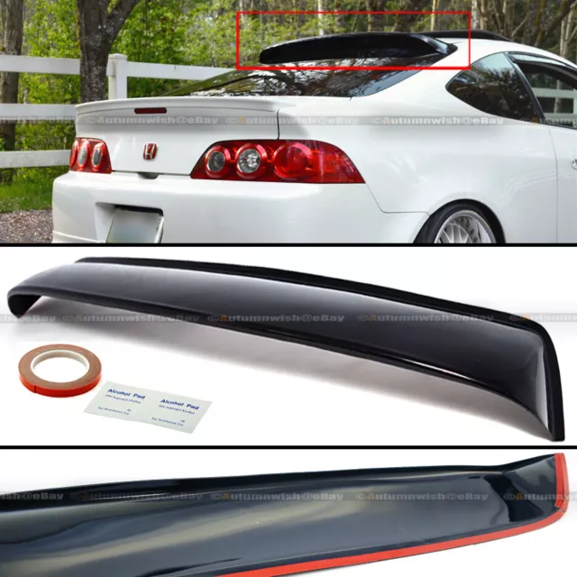 For 02-06 Acura RSX DC5 Type-S JDM Rear Window Roof Visor Sun Guard Spoiler Wing
