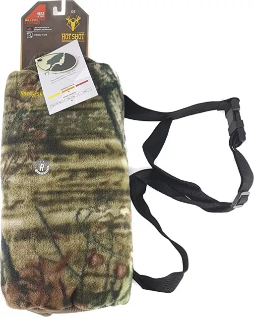 Mossy Oak Camo Reversible Hand Warmer Hunting Muff, Muffler Orange