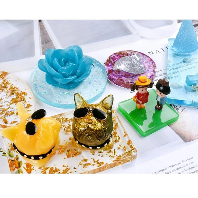 Moule En Silicone En Forme De Tournesol Pour Décoration De Gâteaux, Fabrication De Bougies, Résine, époxy, Plâtre, Argile