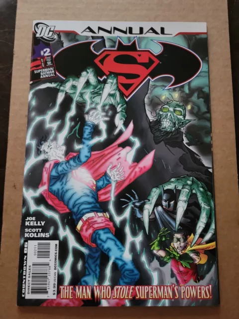Superman Batman Annual #2 NM+ 1st Print DC Comics 2008
