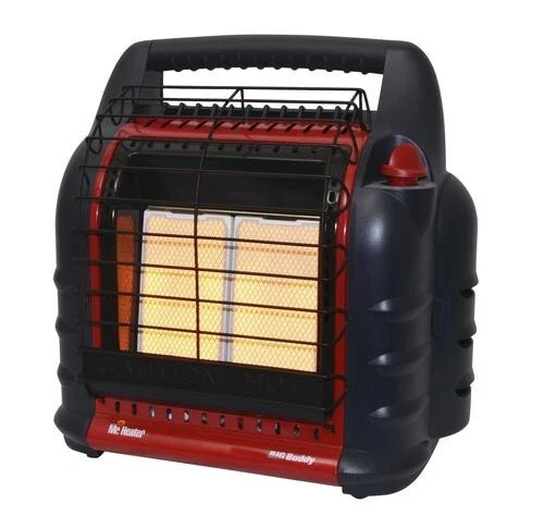 18000 BTU Portable Radiant Propane Heater Piezo Igniter 3 Setting Room Warmer