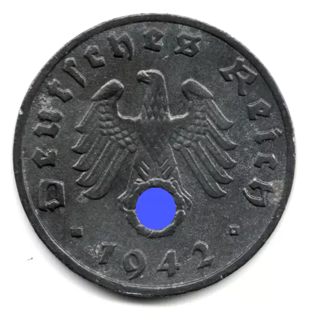 1 Reichspfennig Deutsches Reich 1942 E