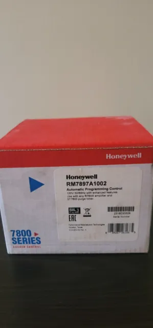 Honeywell RM7897A1002 Automatic Programming Control 7800 Series NEW