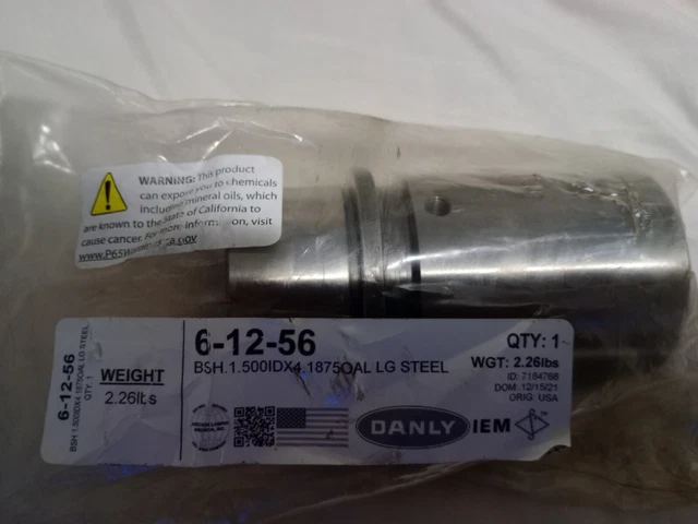Danly, 1-1/2″ ID x 4-3/16″ OAL, Steel, Die & Mold Shoulder Bushing