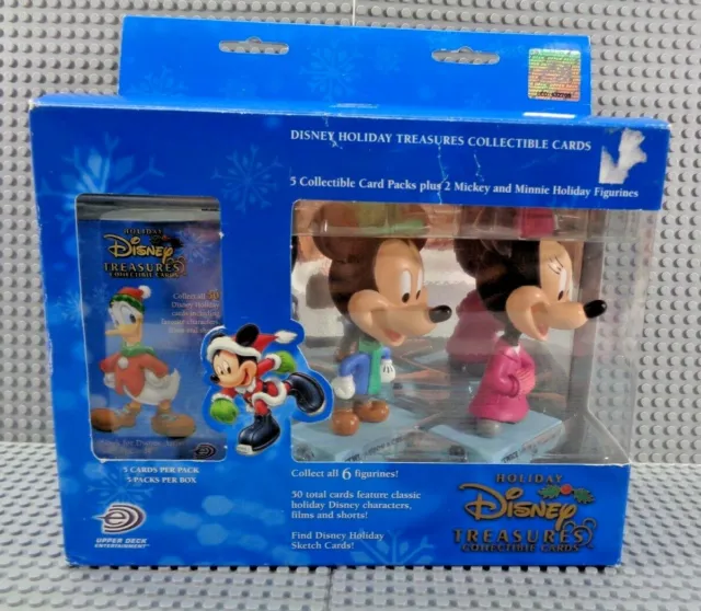 HOLIDAY DISNEY TREASURES Collectible Cards MICKEY & MINNIE Twice Upon Christmas