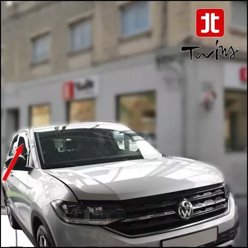 DEFLETTORI ARIA ANTITURBO Oscurati VW Volkswagen T-Cross TCross dal 2019 T  Cross EUR 29,99 - PicClick IT