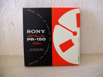 Bande magnétique SONY PR-150 550m worldwide shipping 