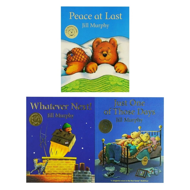 A Bear Family Book Series by Jill Murphy 3 Books Set - Ages 2-5 - Paperback
