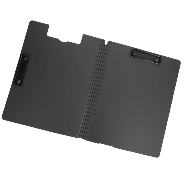 BUSINESS BINDER OFFICE Writing Board A4 Folder Clip File and Supplies ...