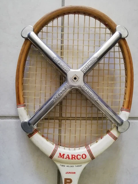 Raquette De Tennis Vintage Dunlop Maxply - Fabriquée En Angleterre - Pièce De Collection