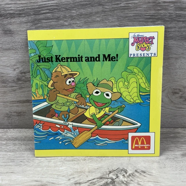 Just Kermit and Me! Jim Hensons Muppet Babies Presents McDonalds Paperback 1988