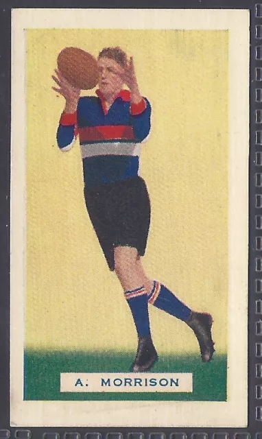 Hoadleys-Victorian Footballers (Action) 1938-#021- Footscray - Morrison