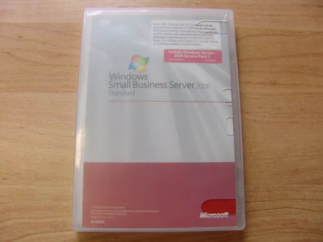 Windows 2008 Small Business Server SBS Standard SP2 inkl 5 CAL Deutsch T72-02676
