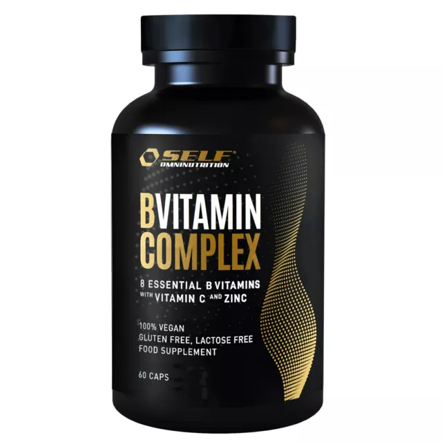 Self Omninutrition B Complex Vitamin C + Zinc 60 Cps