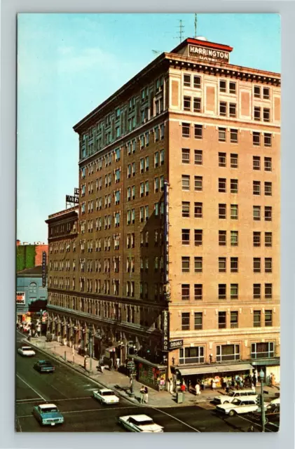 Washington DC-Harrington Hotel, Scenic Exterior, Vintage Postcard