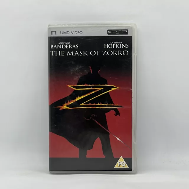 The Mask Of Zorro Banderas Hopkins Sony PSP PlayStation UMD Video Region 2