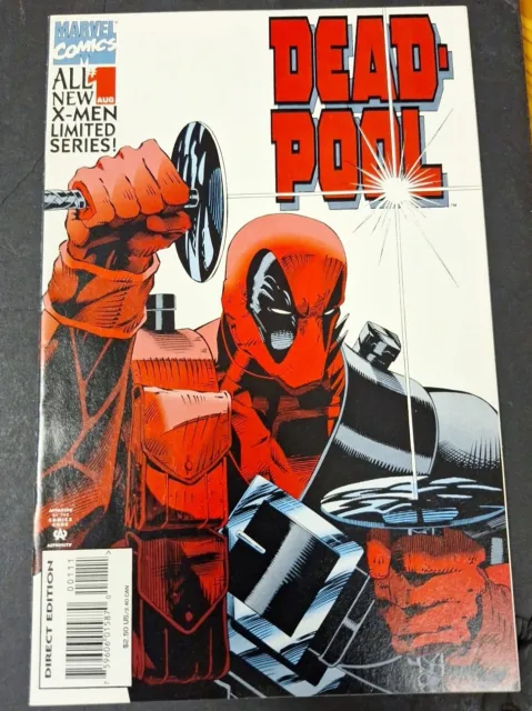 Deadpool #1 Aug. 1994 Marvel Comics Newsstand Edition 💥Very Minty 💥!!