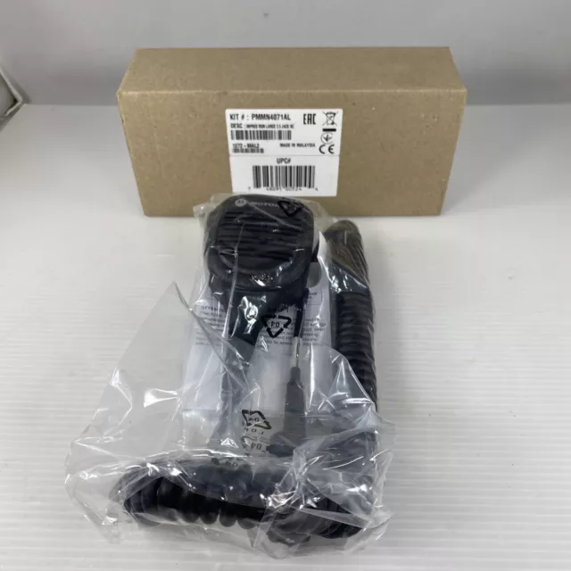 NEW Motorola PMMN4071AL Speaker Mic IMPRES RSM Large 3.5 Jack NC