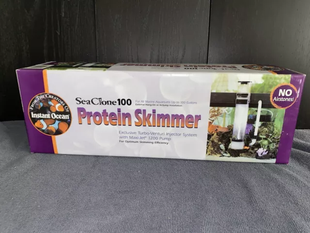 Instant ocean seaclone deals protein skimmer