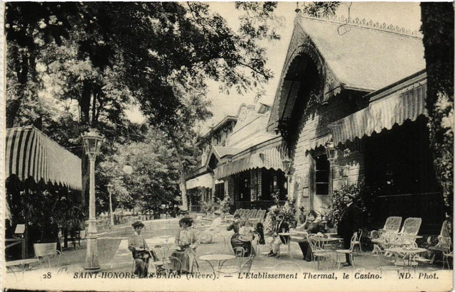 CPA AK St-HONORÉ-les-BAINS - L'Etabl. Thermal le Casino (518133)
