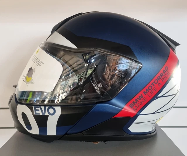 GENUINE BMW MOTORRAD System 7 Carbon Evo Ratchet Motorcycle Helmet Size ...