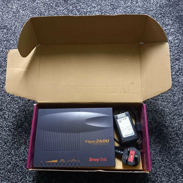 DrayTek Vigor 2600 serie ADSL sicurezza router e firewall VPN sicura