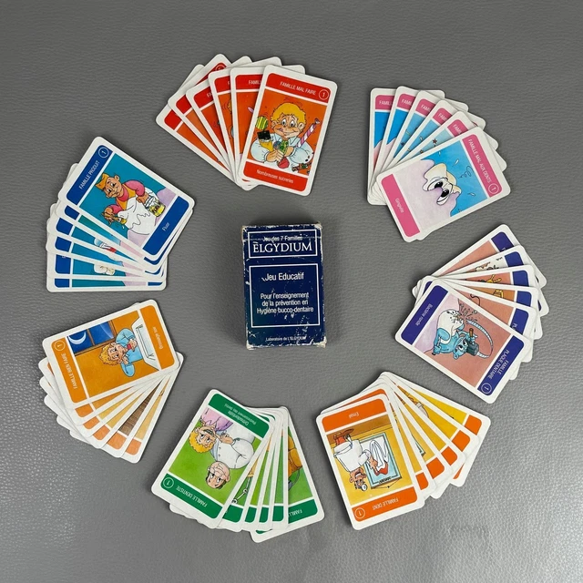 Jeu De Cartes Belge Ancien Brepols – 52 Cartes + Joker – Design Cubisme Vintage 1947