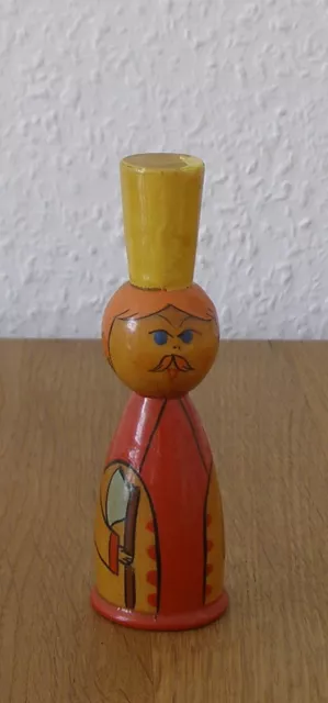 Matrjoschka! Matroschka! Babuschka! Alte Einzel-Puppe! Wächter! SAMMLEROBJEKT!