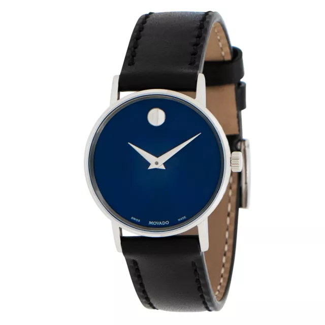 Movado 0607318 Women's Museum Classic Blue Dial Quartz Watch