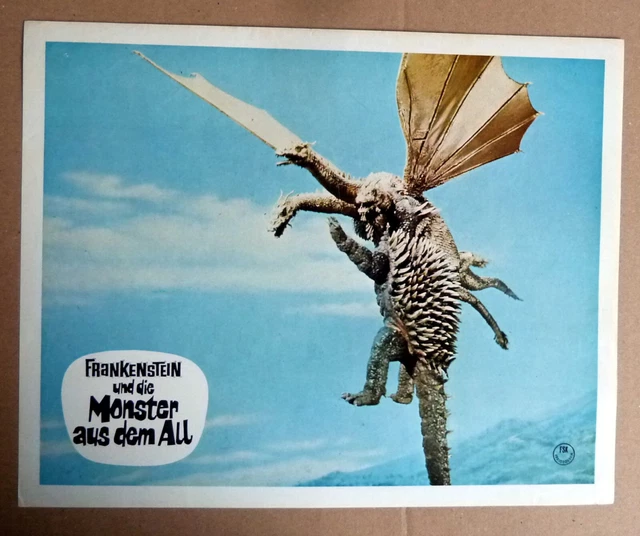 FRANKENSTEIN UND DIE Monster aus dem All AUSHANGFOTO F Ger LC TOHO