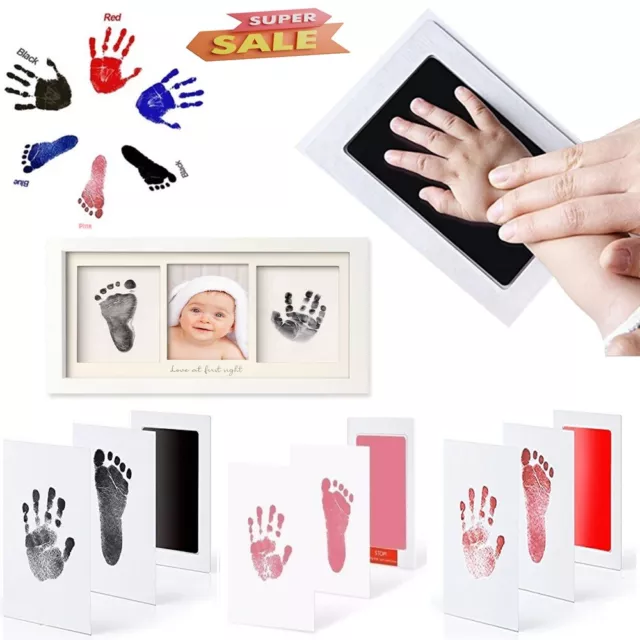 2xInkless Contact Baby Hand Foot Print Kit Keepsake New born Footprint Handprint