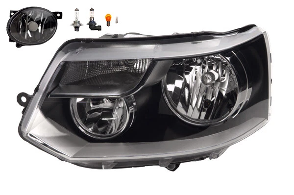 Phares Avant Ford Focus 11 (04/11-09/14) - Kit Gauche/Droit H7/H1 Avec Moteur Réglage - Johns