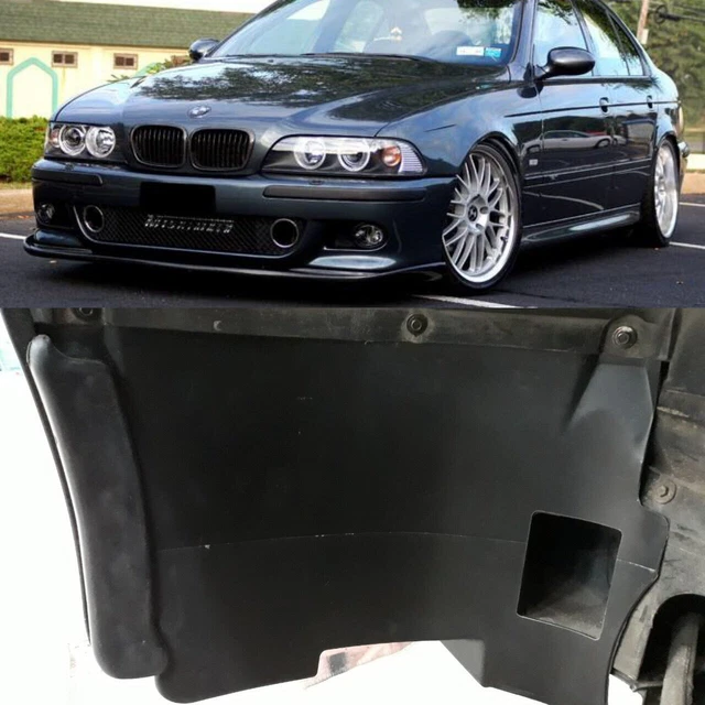 BMW E39 M5 L+R splash panel FRONT M5 BUMPER LINER TRIM FENDER with instal set