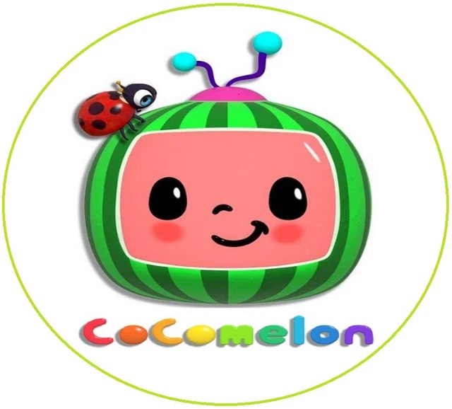 COCOMELON EDIBLE CAKE Icing Sheet Topper Decoration Round Images $11.99 ...