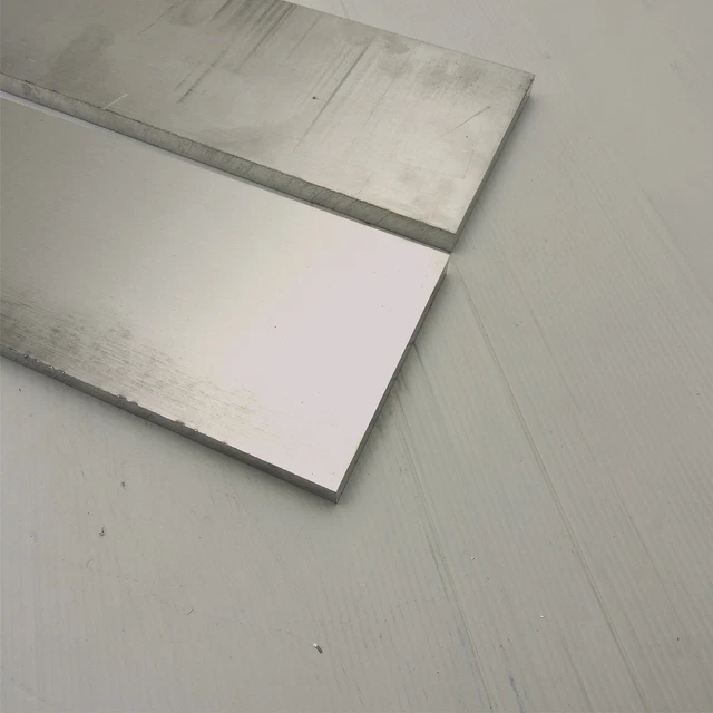 .625" thick  5/8  Aluminum 6061 PLATE  4.125" x 30" Long QTY 2  sku 106168