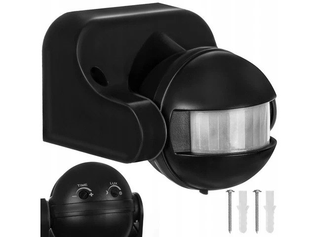 Sensore Movimento PIR Greluma - 220-240V, IP44, Rilevamento 12m, Per Luci Esterne E Interne - Foto 7