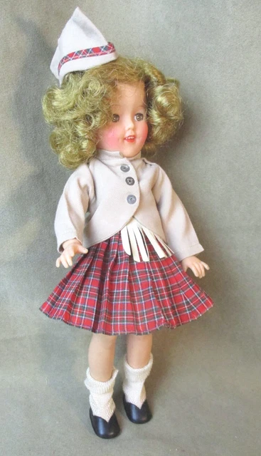 Vintage Clothes for 12" Ideal Shirley Temple Doll - Wee Willie Winkie Outfit 2