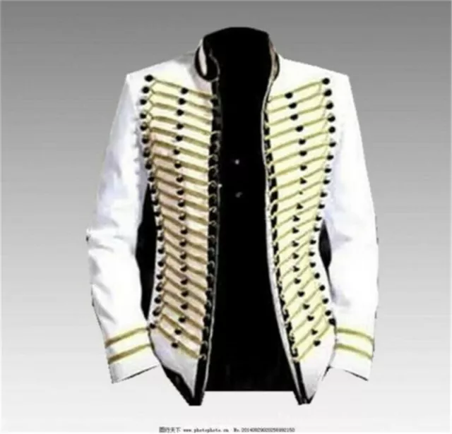 Michael Jackson Bad Cosplay Costume Men's MJ Jacket Party Perform Coat Jacket